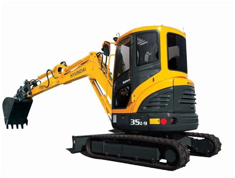 hyundai r27 r35 8 000lb mini excavator w thumb blade|R35Z.